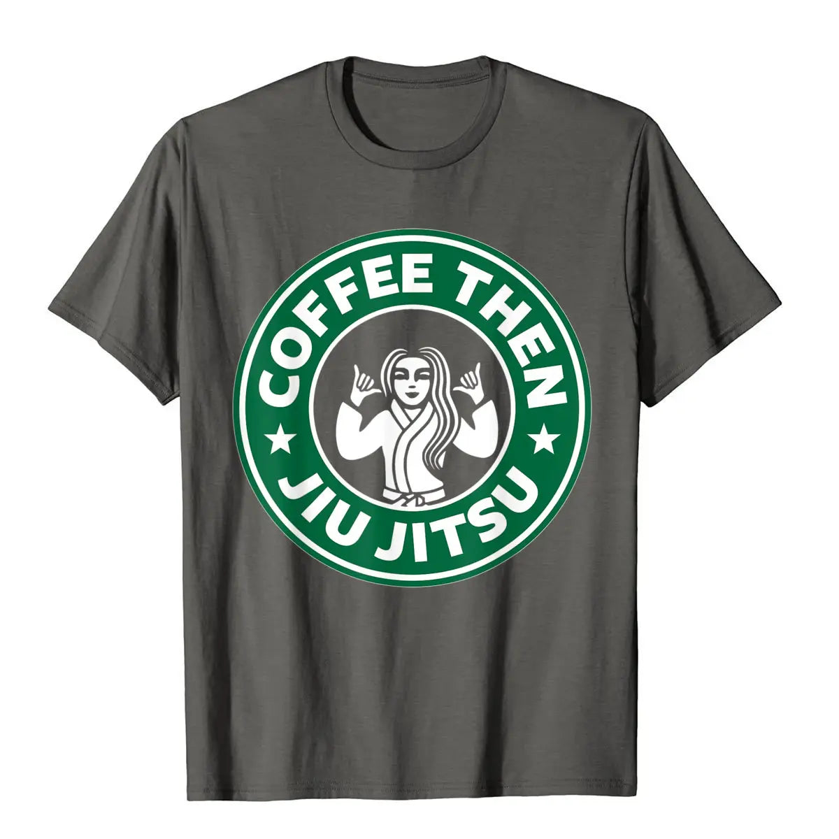 BJJ T-Shirt "Jiu Jitsu Coffee Lover"