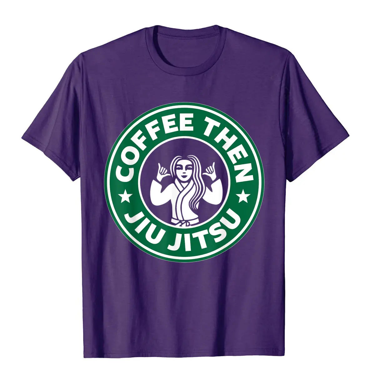 BJJ T-Shirt "Jiu Jitsu Coffee Lover"