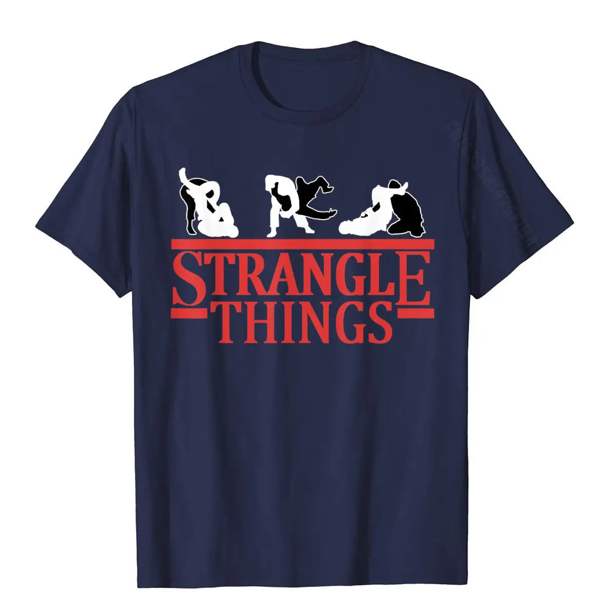 BJJ T-Shirt "Strangle Things" - verschiedene Farben