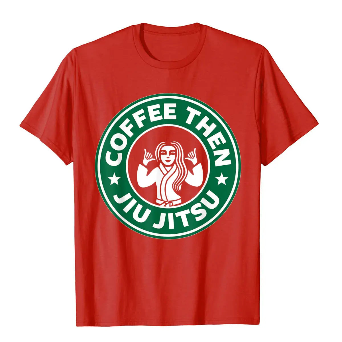 BJJ T-Shirt "Jiu Jitsu Coffee Lover"