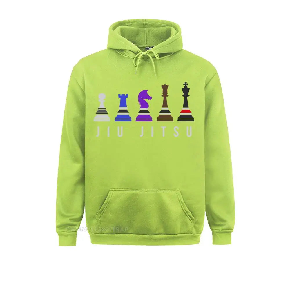 Brazilian Jiu Jitsu Hoodie "Chess" - verschiedene Farben