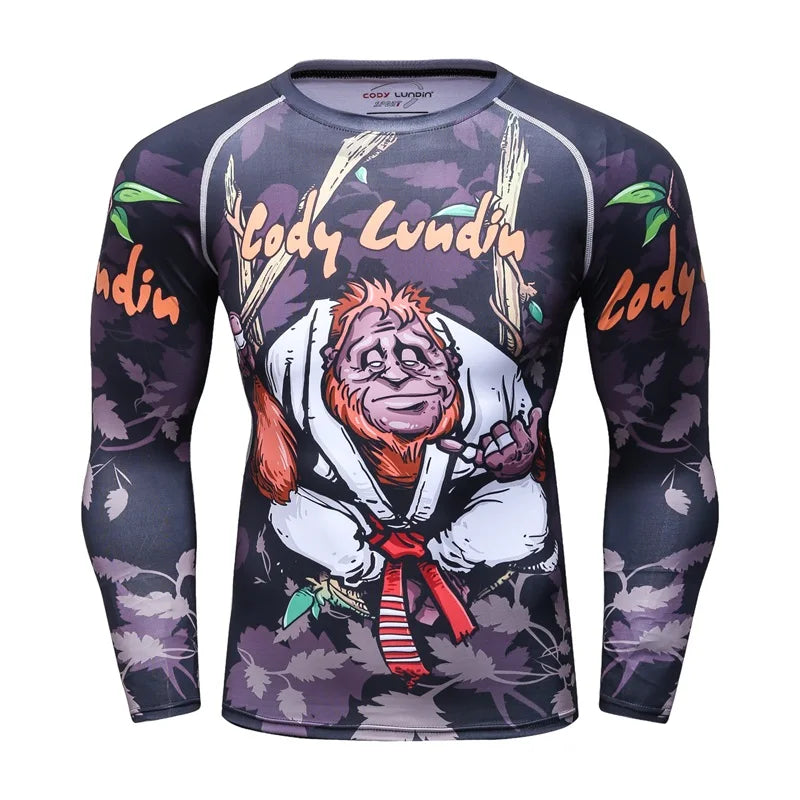 Rashguards - diverse bekannte Designs - Langarm
