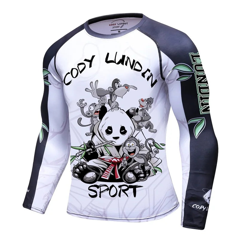 Rashguards - diverse bekannte Designs - Langarm