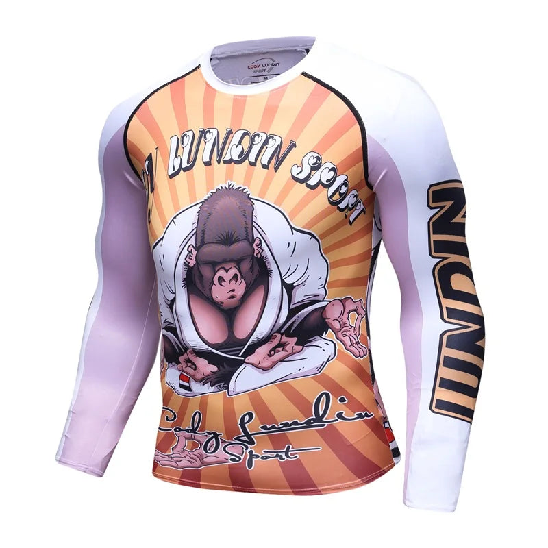 Rashguards - diverse bekannte Designs - Langarm