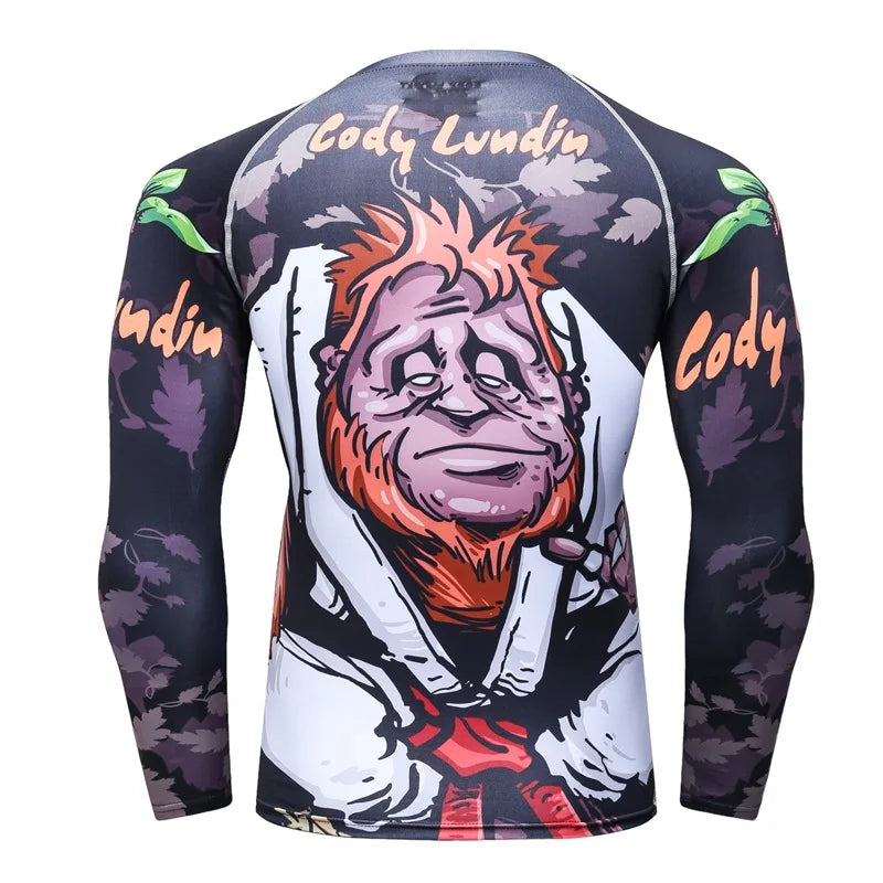Rashguards - diverse bekannte Designs - Langarm