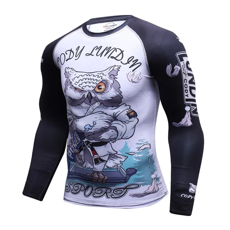 Rashguards - diverse bekannte Designs - Langarm