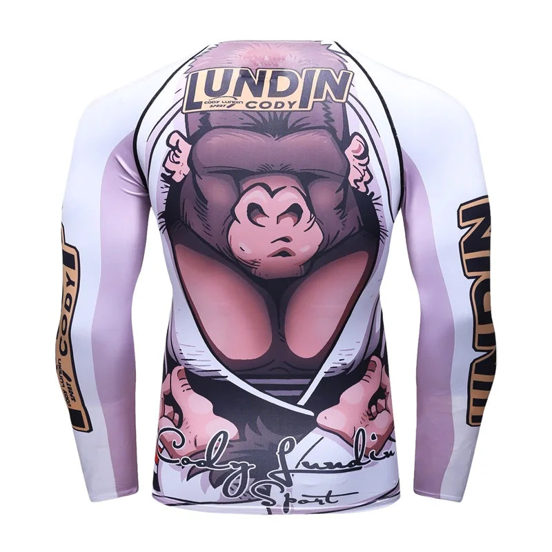 Rashguards - diverse bekannte Designs - Langarm
