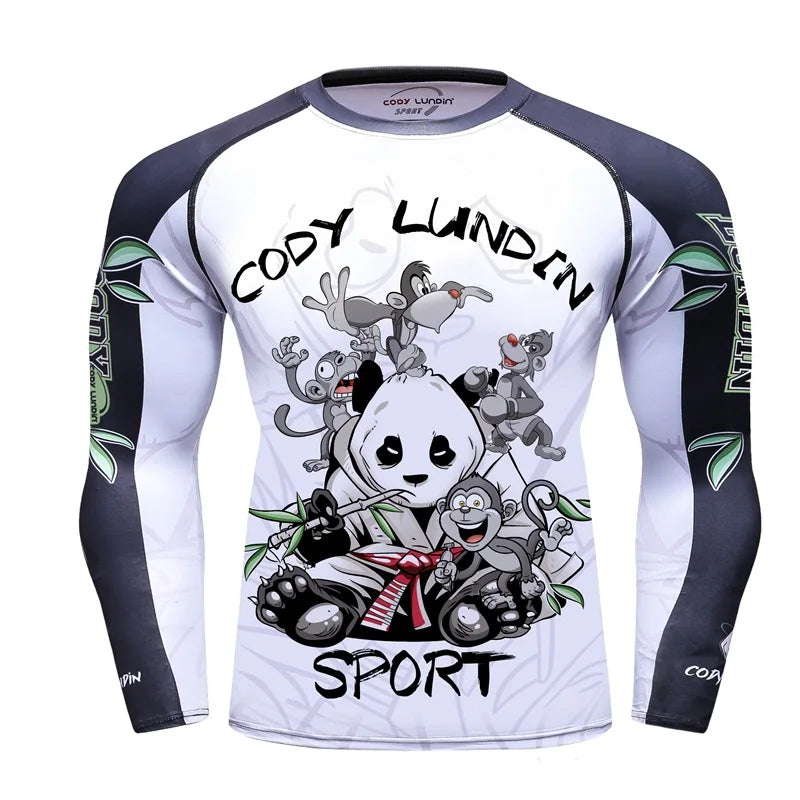 Rashguards - diverse bekannte Designs - Langarm