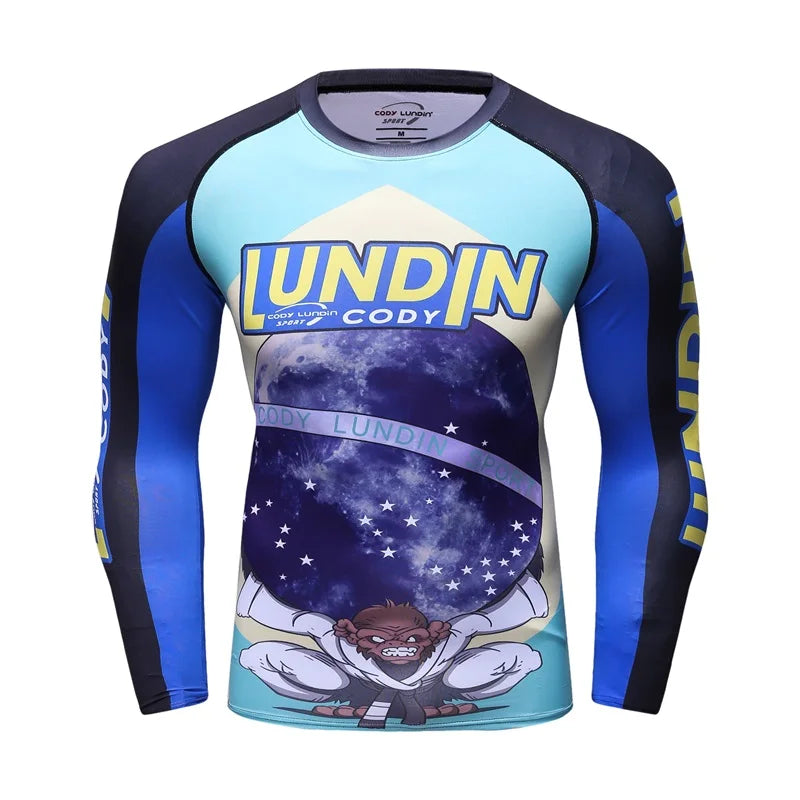 Rashguards - diverse bekannte Designs - Langarm