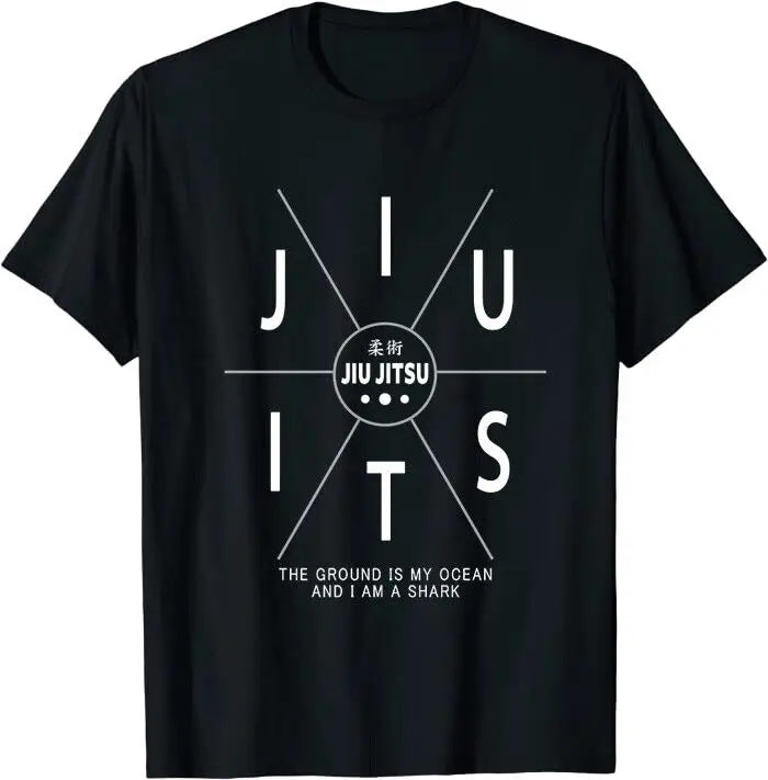 BJJ T-Shirt Classic "Jiu Jitsu" - Schwarz