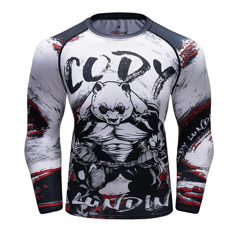 Rashguards - diverse bekannte Designs - Langarm