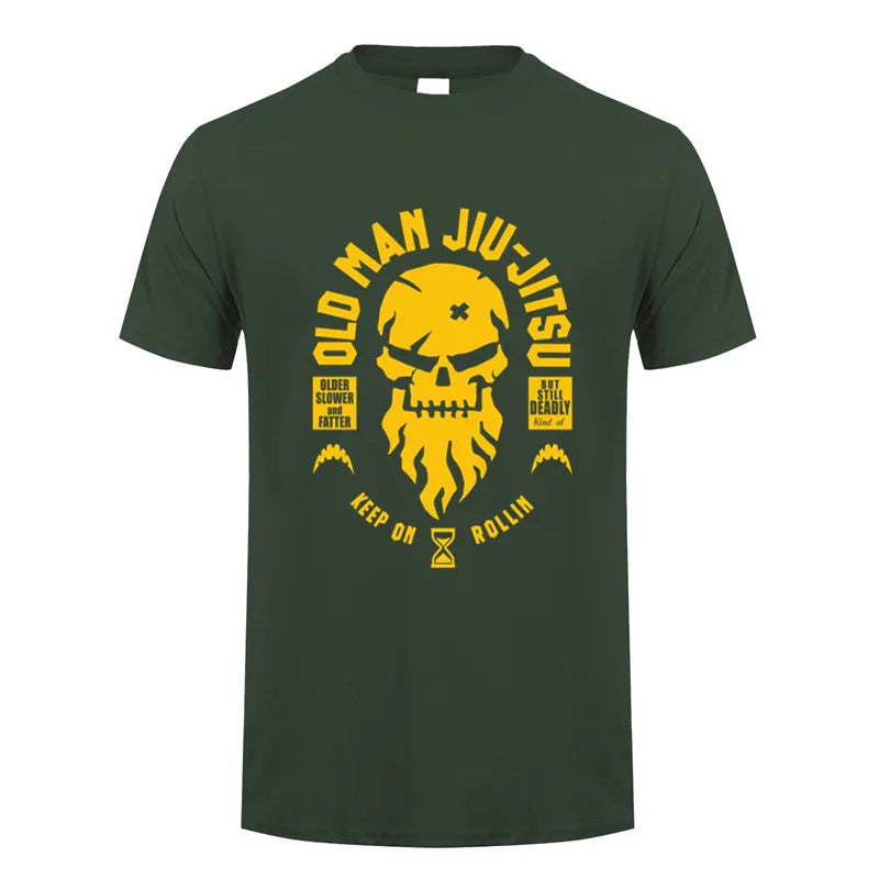 BJJ T-Shirt "Old Man Jiu Jitsu" - verschiedene Farben