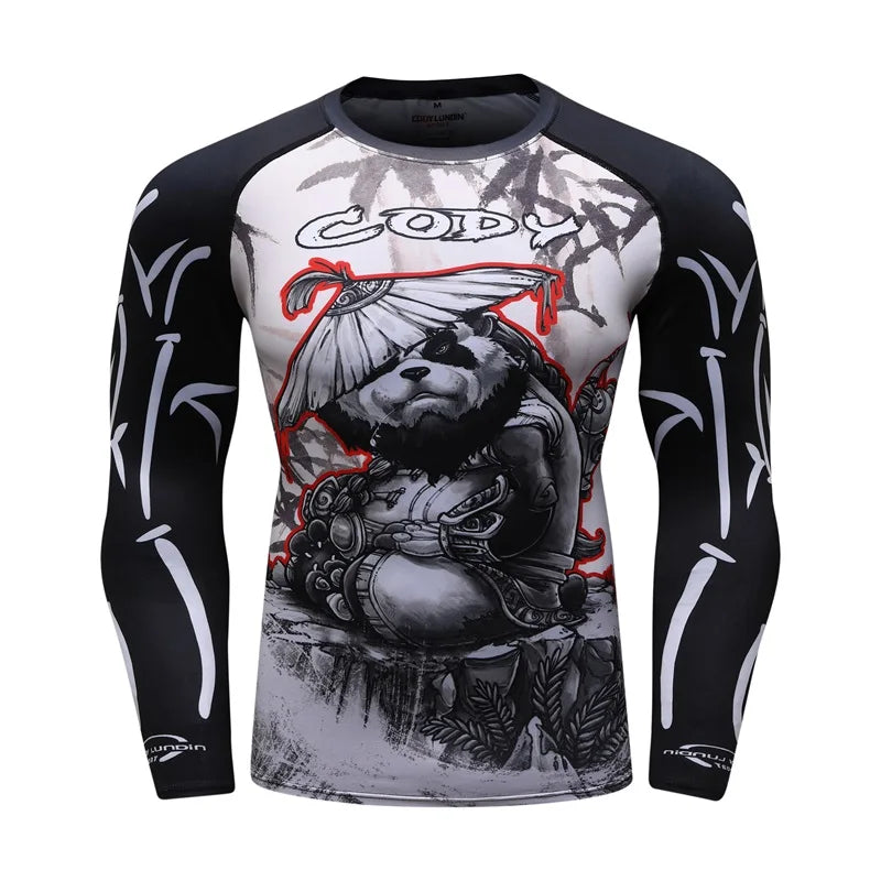 Rashguards - diverse bekannte Designs - Langarm
