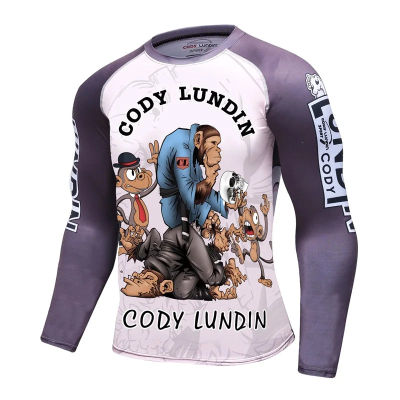 Rashguards - diverse bekannte Designs - Langarm