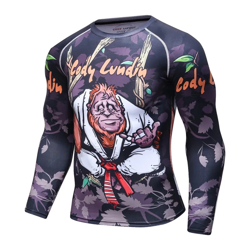 Rashguards - diverse bekannte Designs - Langarm