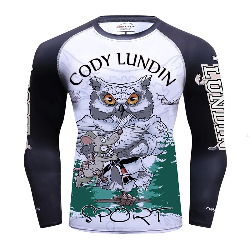 Rashguards - diverse bekannte Designs - Langarm