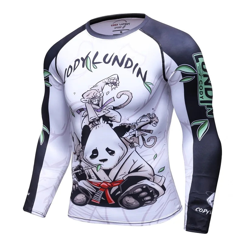 Rashguards - diverse bekannte Designs - Langarm