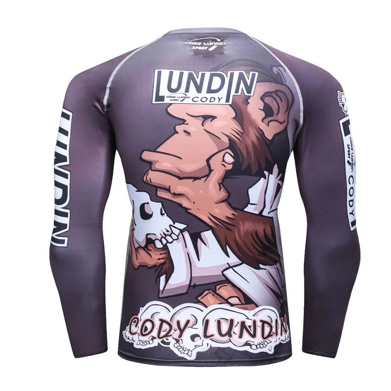 Rashguards - diverse bekannte Designs - Langarm