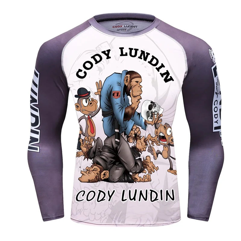 Rashguards - diverse bekannte Designs - Langarm