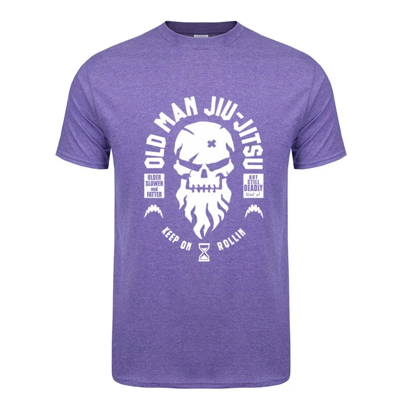 BJJ T-Shirt "Old Man Jiu Jitsu" - verschiedene Farben