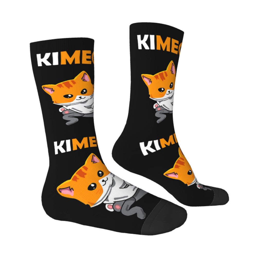 BJJ Funny Cat "Kimeowra" Socken