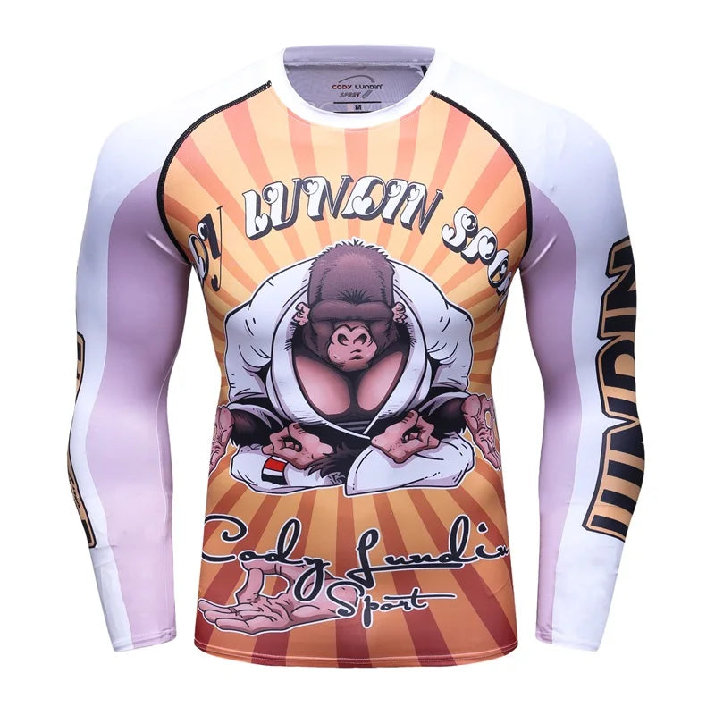 Rashguards - diverse bekannte Designs - Langarm