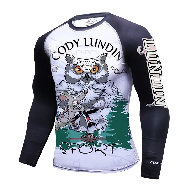 Rashguards - diverse bekannte Designs - Langarm