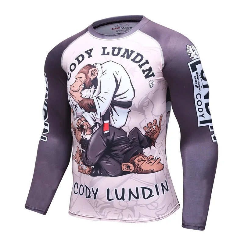 Rashguards - diverse bekannte Designs - Langarm