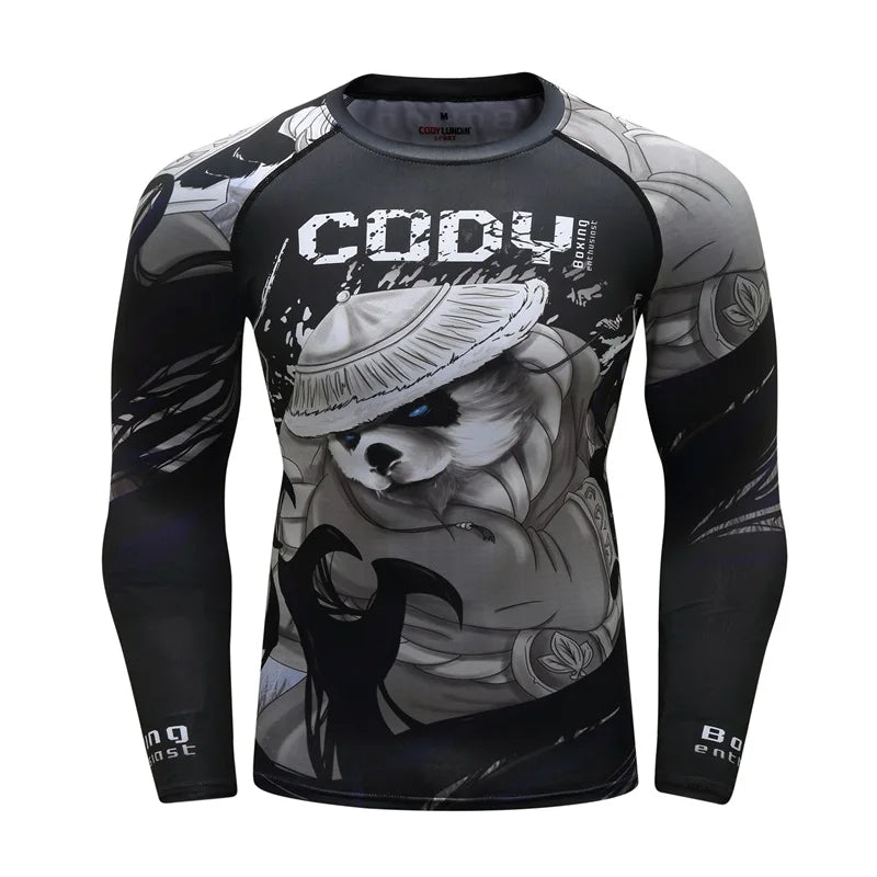 Rashguards - diverse bekannte Designs - Langarm