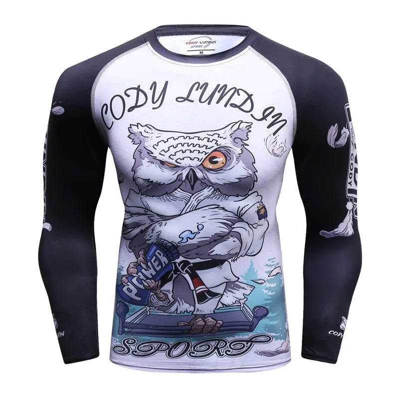 Rashguards - diverse bekannte Designs - Langarm