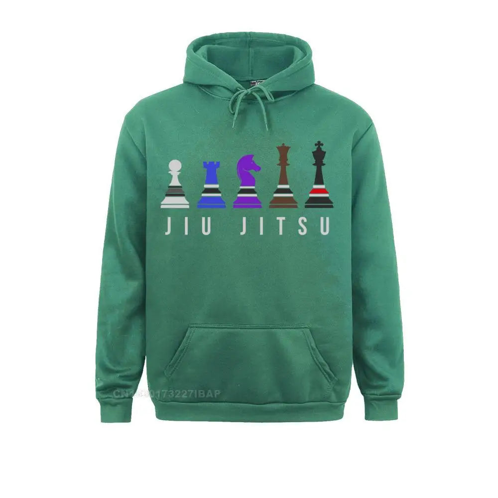 Brazilian Jiu Jitsu Hoodie "Chess" - verschiedene Farben
