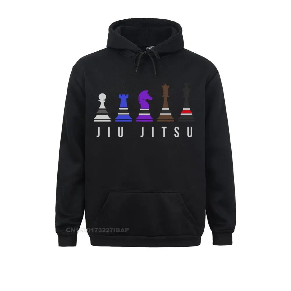 Brazilian Jiu Jitsu Hoodie "Chess" - verschiedene Farben