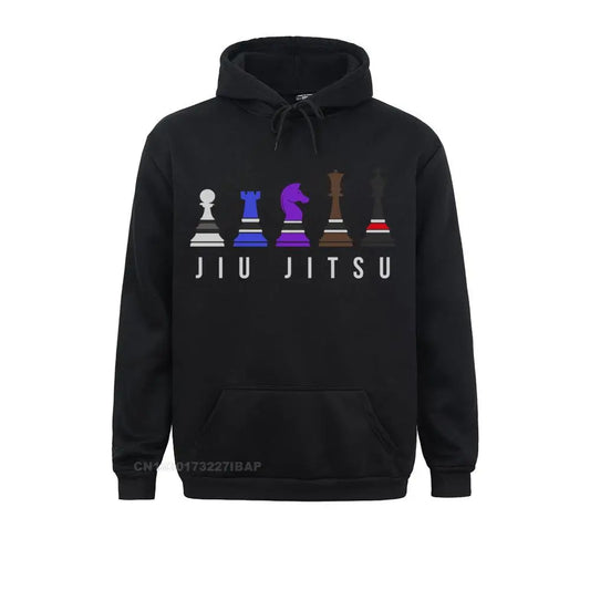 Brazilian Jiu Jitsu Hoodie "Chess" - verschiedene Farben