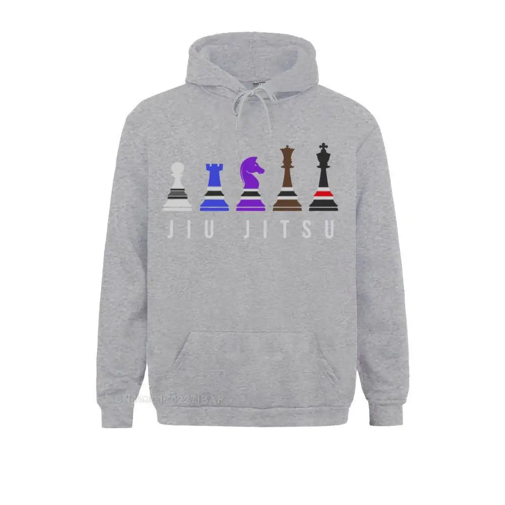 Brazilian Jiu Jitsu Hoodie "Chess" - verschiedene Farben