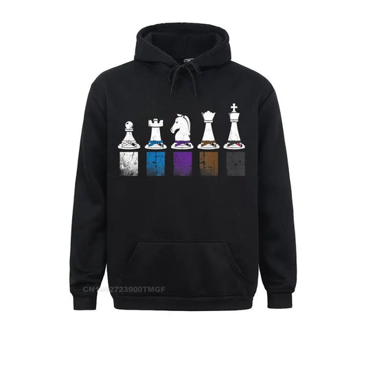 Brazilian Jiu Jitsu Hoodie "Chess- Belt colours" - verschiedene Farben
