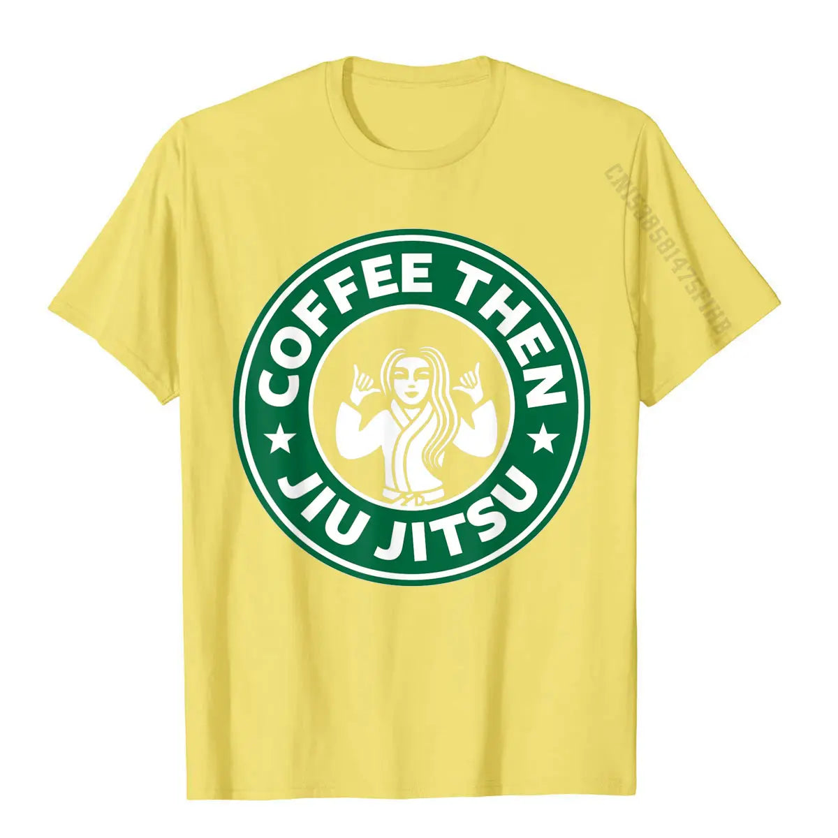BJJ T-Shirt "Jiu Jitsu Coffee Lover"