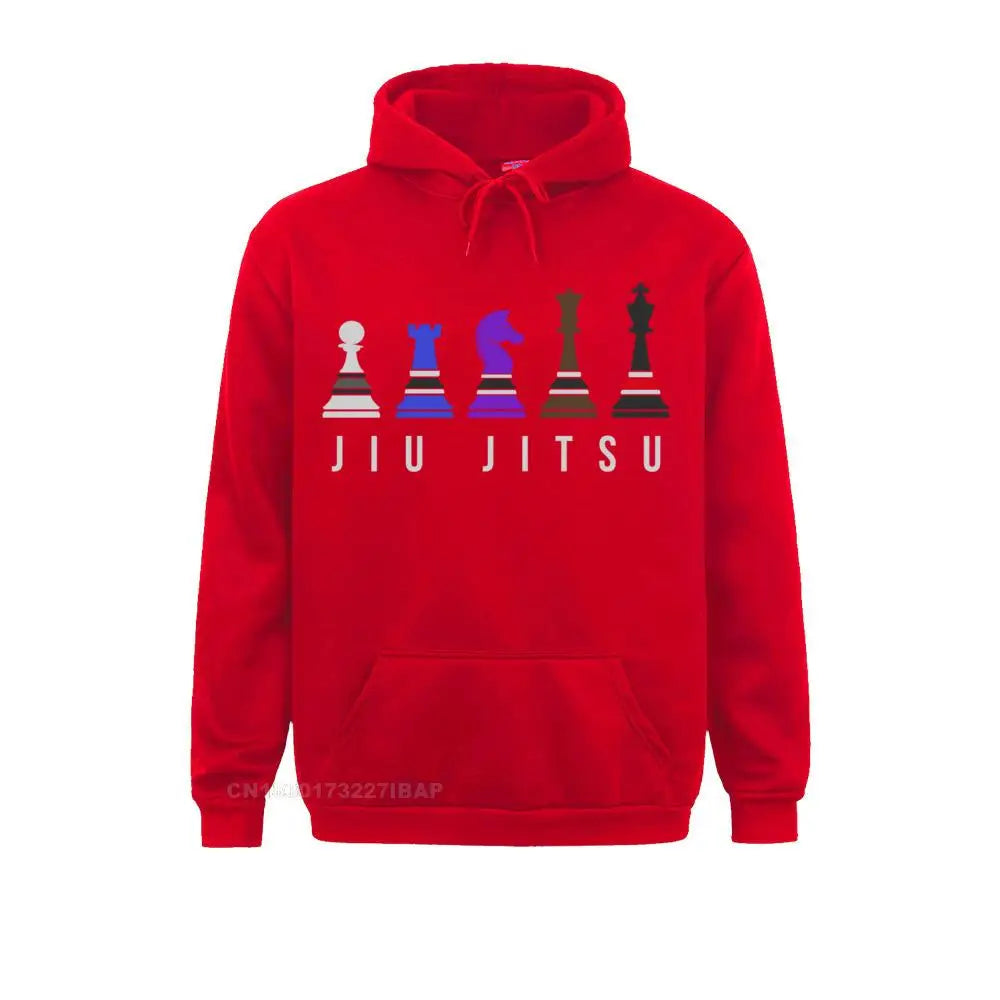 Brazilian Jiu Jitsu Hoodie "Chess" - verschiedene Farben