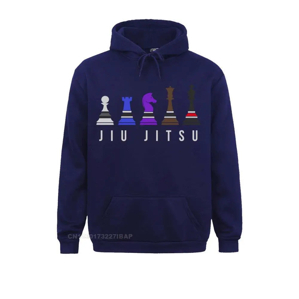 Brazilian Jiu Jitsu Hoodie "Chess" - verschiedene Farben