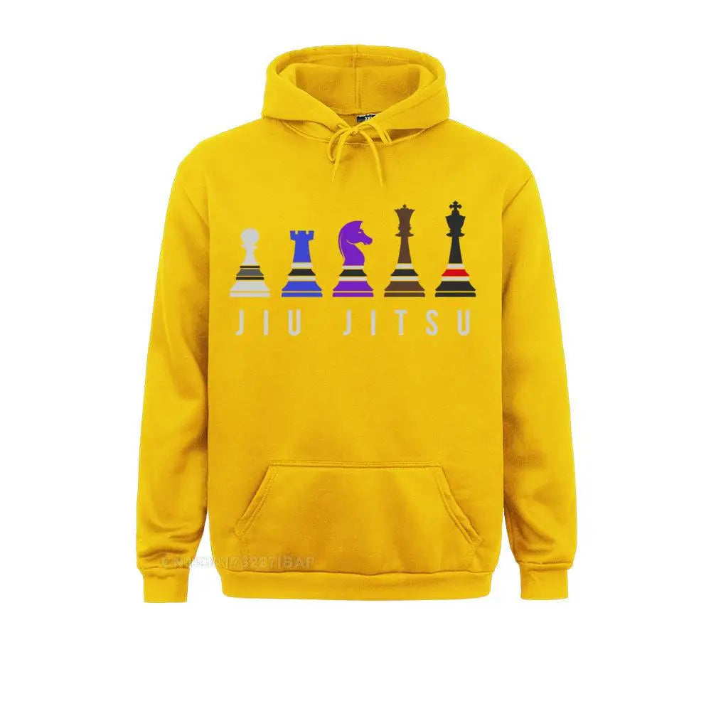 Brazilian Jiu Jitsu Hoodie "Chess" - verschiedene Farben