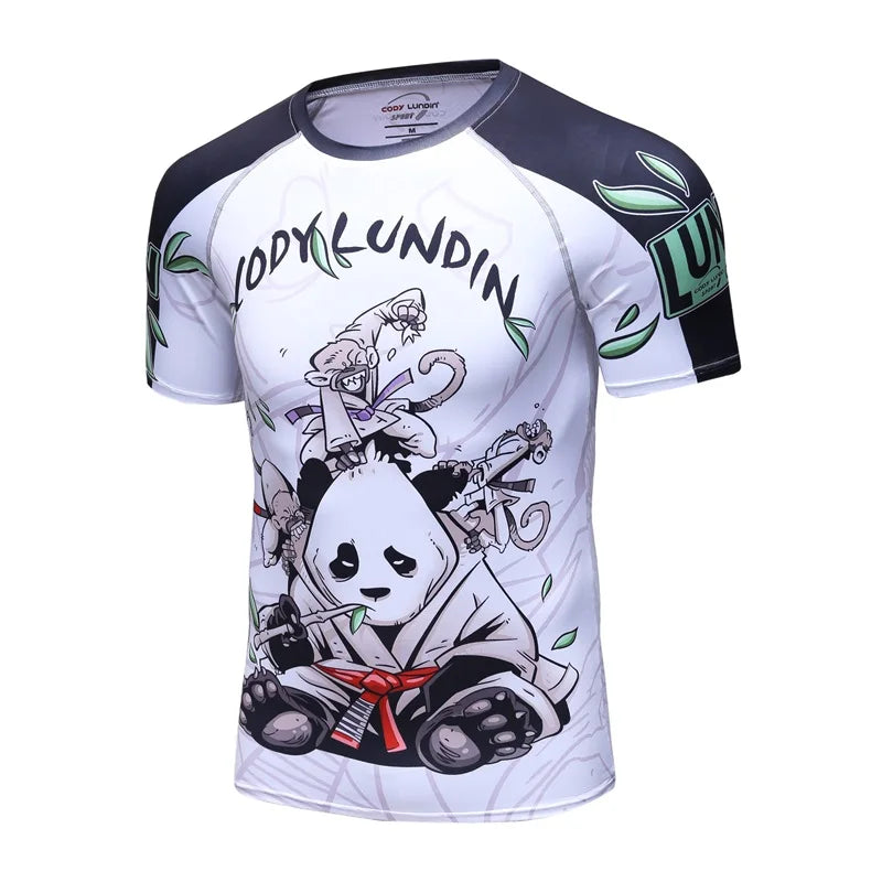 Rashguards - diverse bekannte Designs - Kurzarm