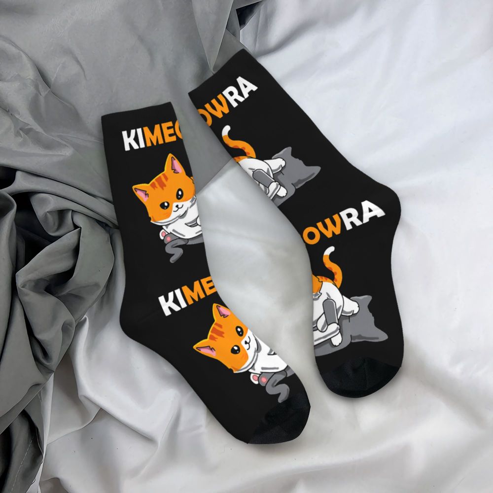 BJJ Funny Cat "Kimeowra" Socken