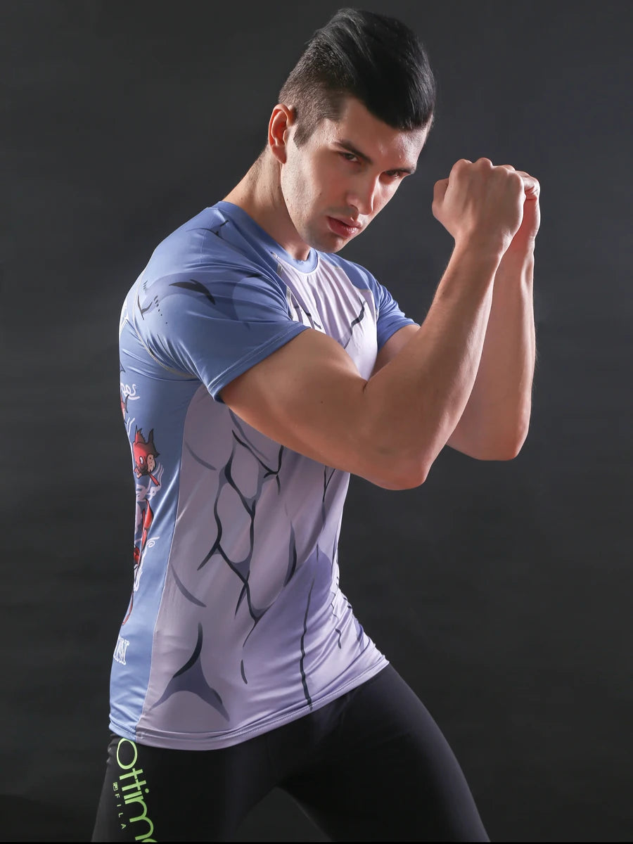 Rashguards - diverse bekannte Designs - Kurzarm