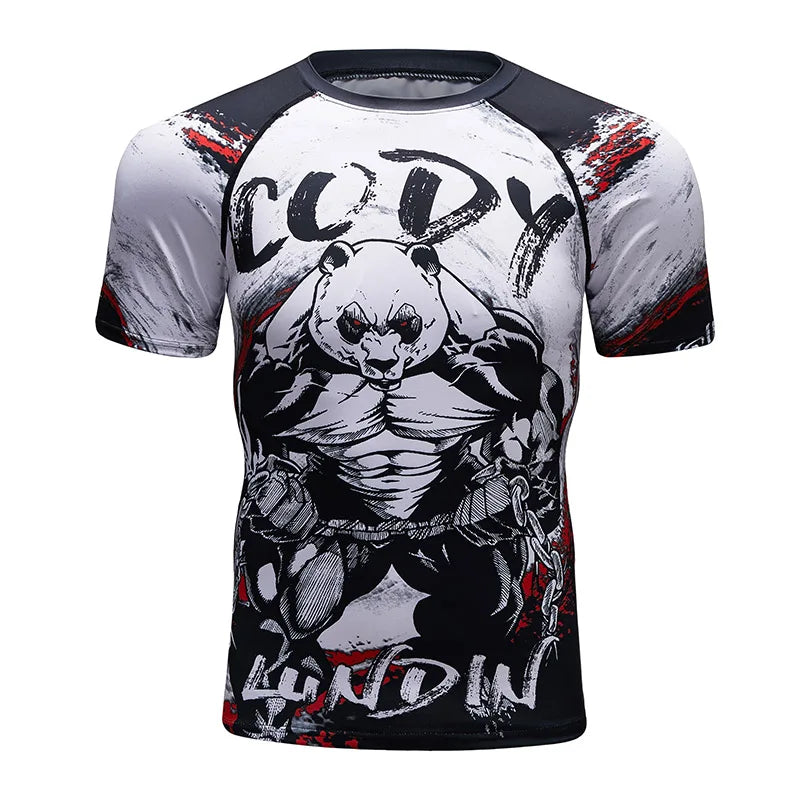 Rashguards - diverse bekannte Designs - Kurzarm