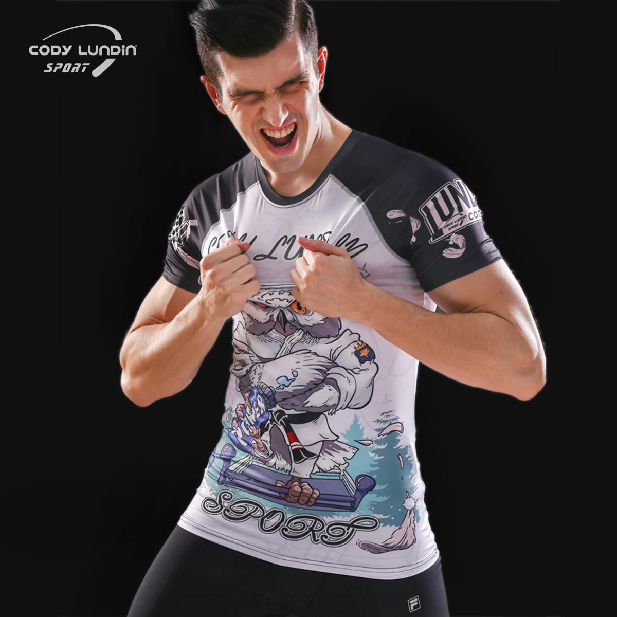 Rashguards - diverse bekannte Designs - Kurzarm