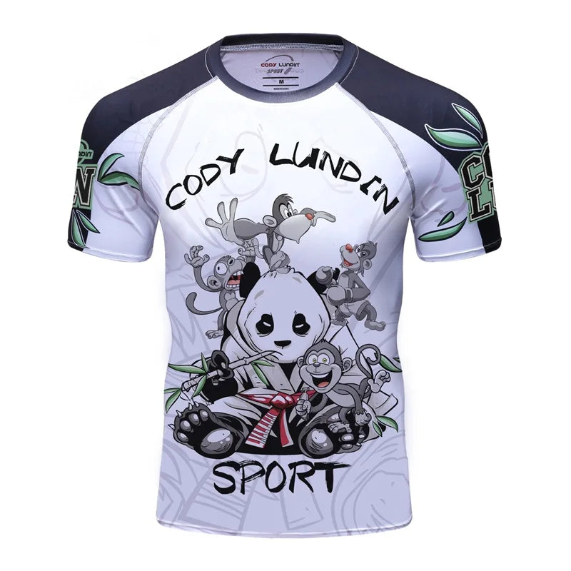 Rashguards - diverse bekannte Designs - Kurzarm