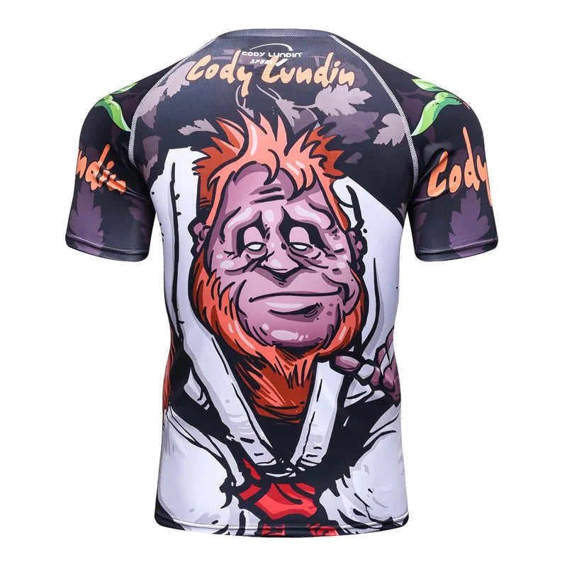 Rashguards - diverse bekannte Designs - Kurzarm