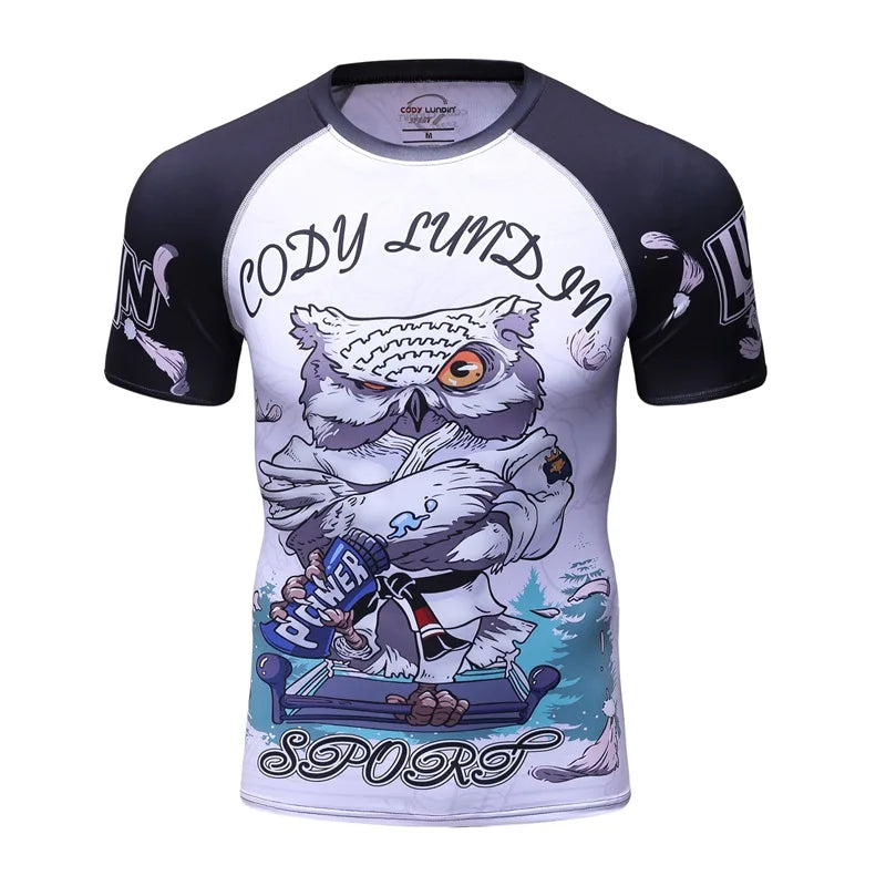 Rashguards - diverse bekannte Designs - Kurzarm