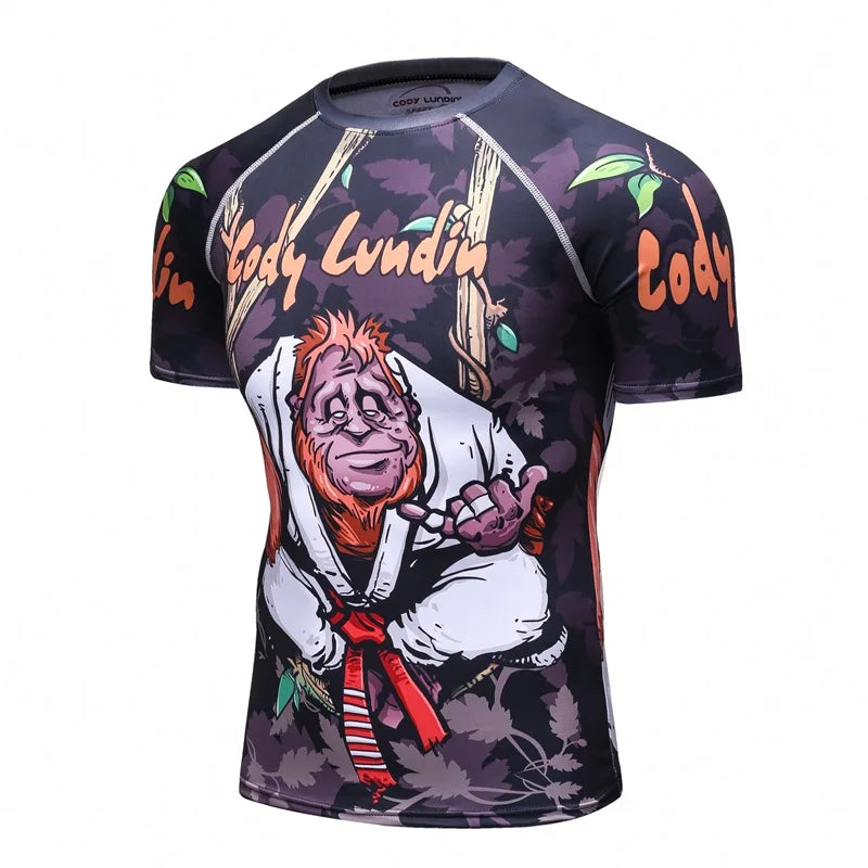 Rashguards - diverse bekannte Designs - Kurzarm