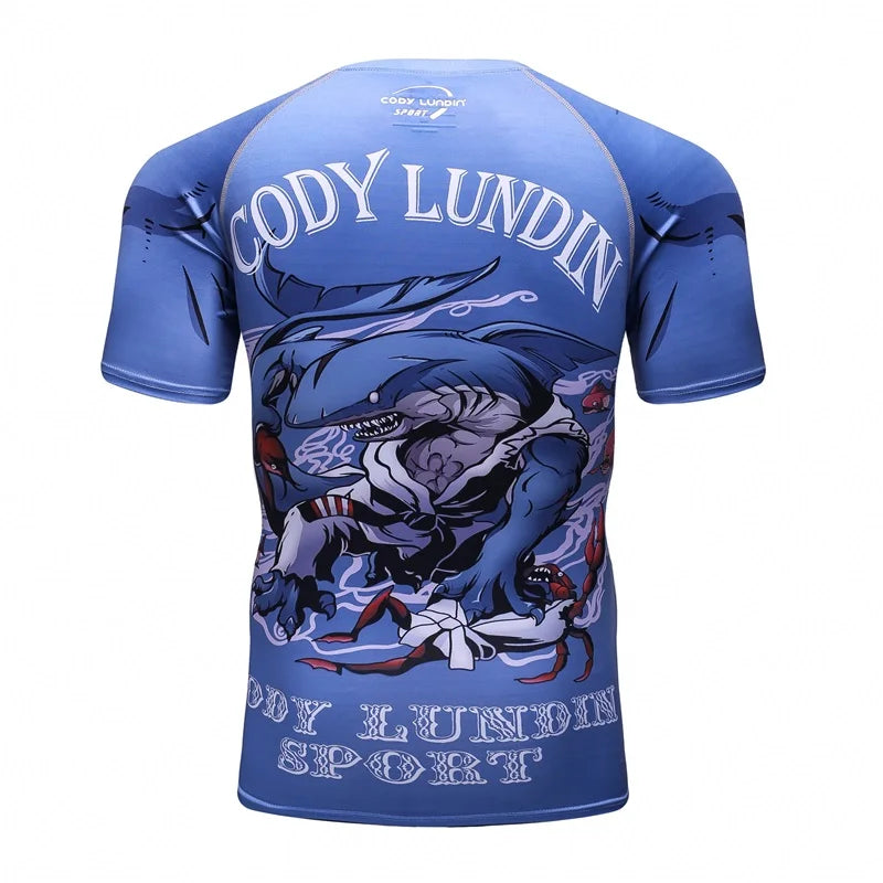 Rashguards - diverse bekannte Designs - Kurzarm