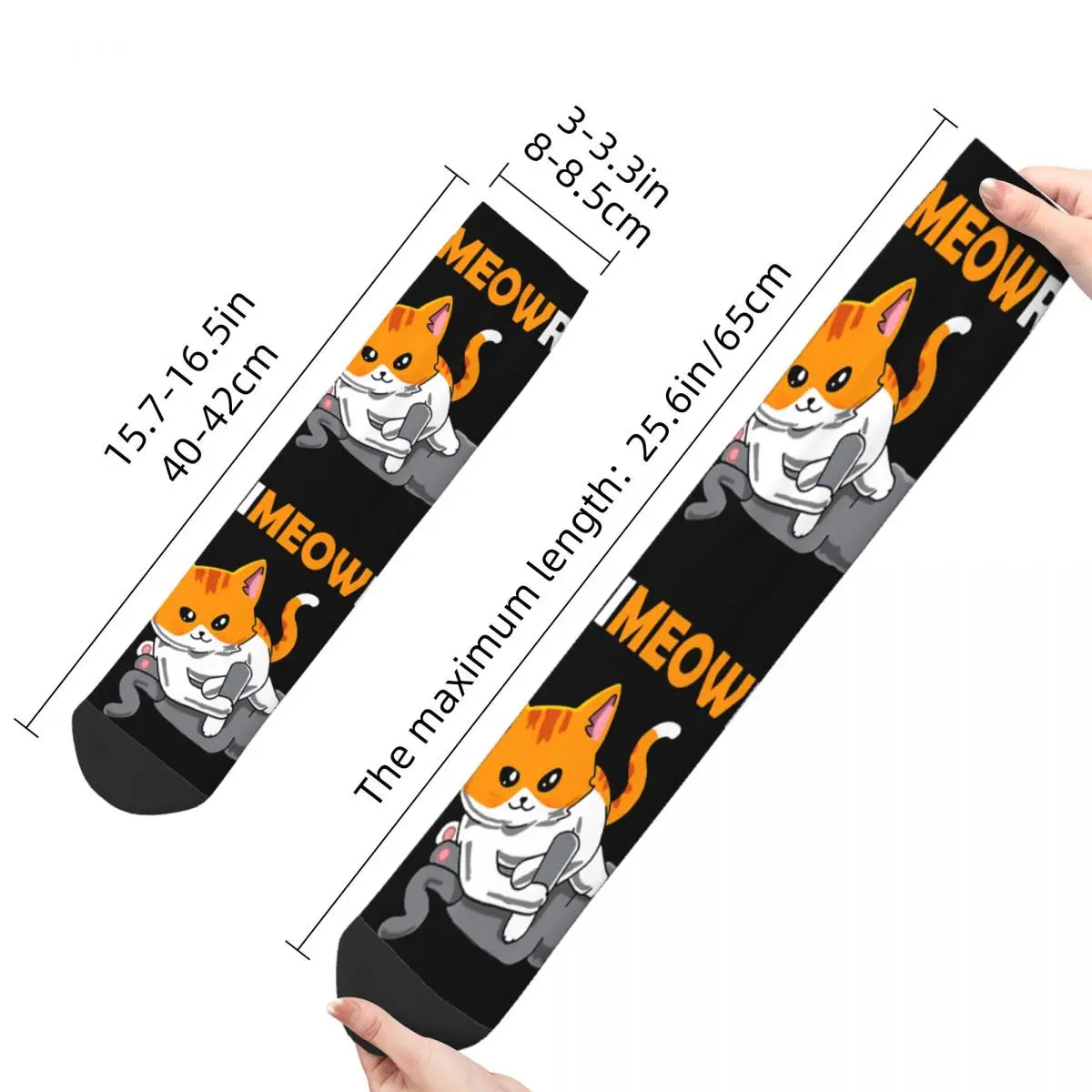 BJJ Funny Cat "Kimeowra" Socken